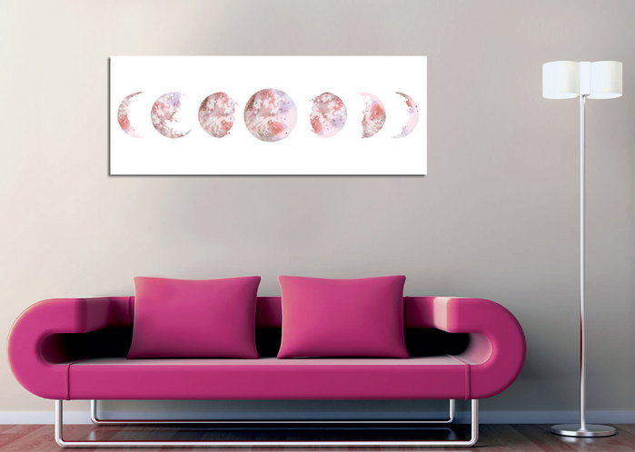 Wallity PC273 Lienzo Decorativo Multicolor 30 x 80 cm